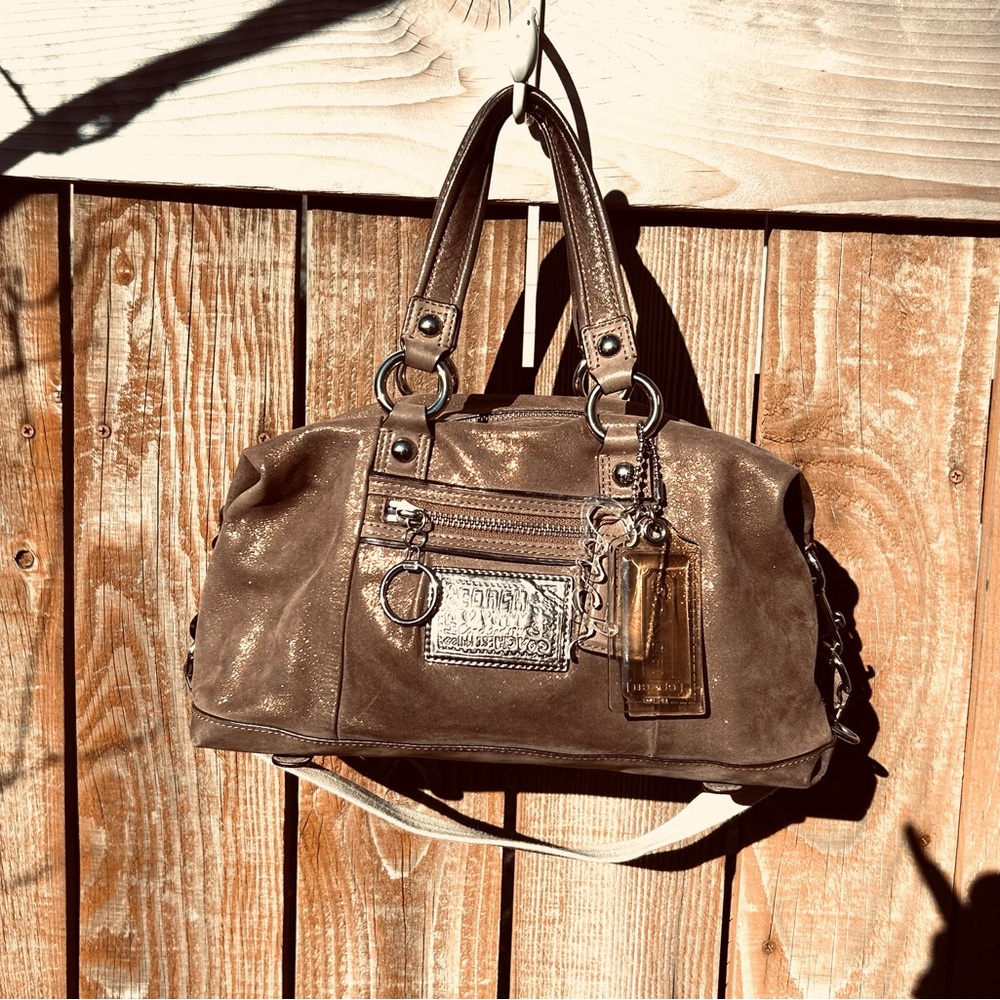 COACH PURSE POPPY LUCKY PENNY LEATHER LUXEY 15914 NEW - Picture 7 of 16